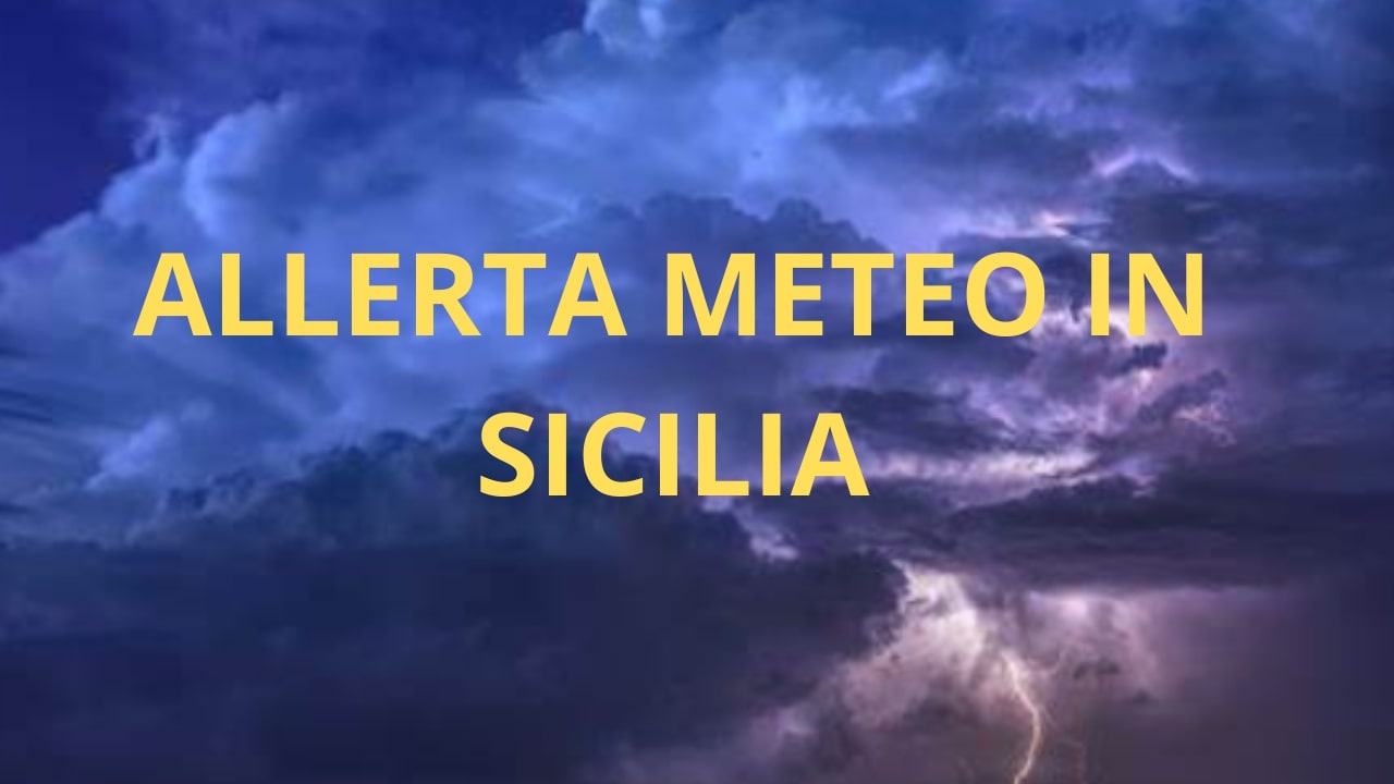 Arriva il maltempo in Sicilia