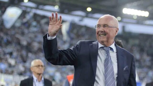 È morto Sven-Goran Eriksson