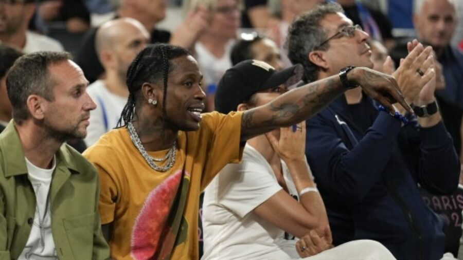 Travis Scott alle olimpiadi a parigi