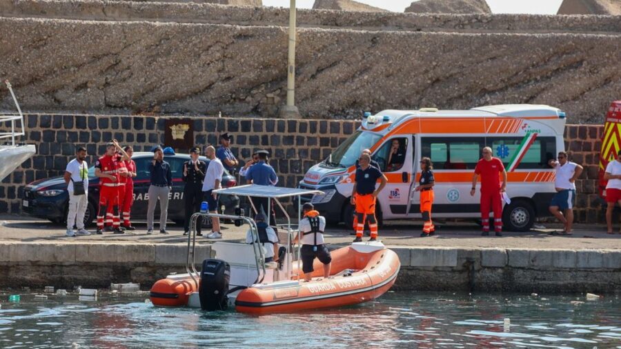 Porticello shipwreck, search for missing bodies