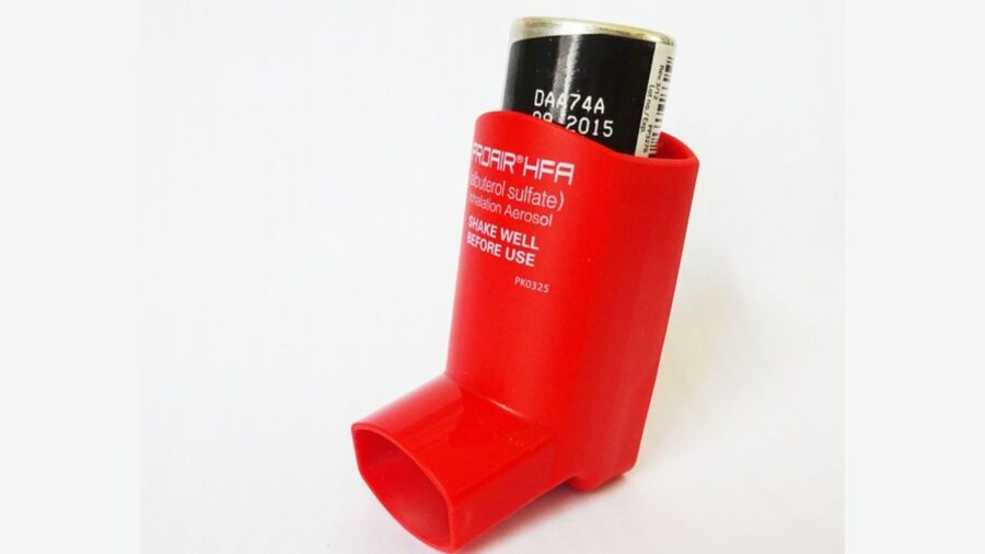 Asthma inhaler; images from the archive