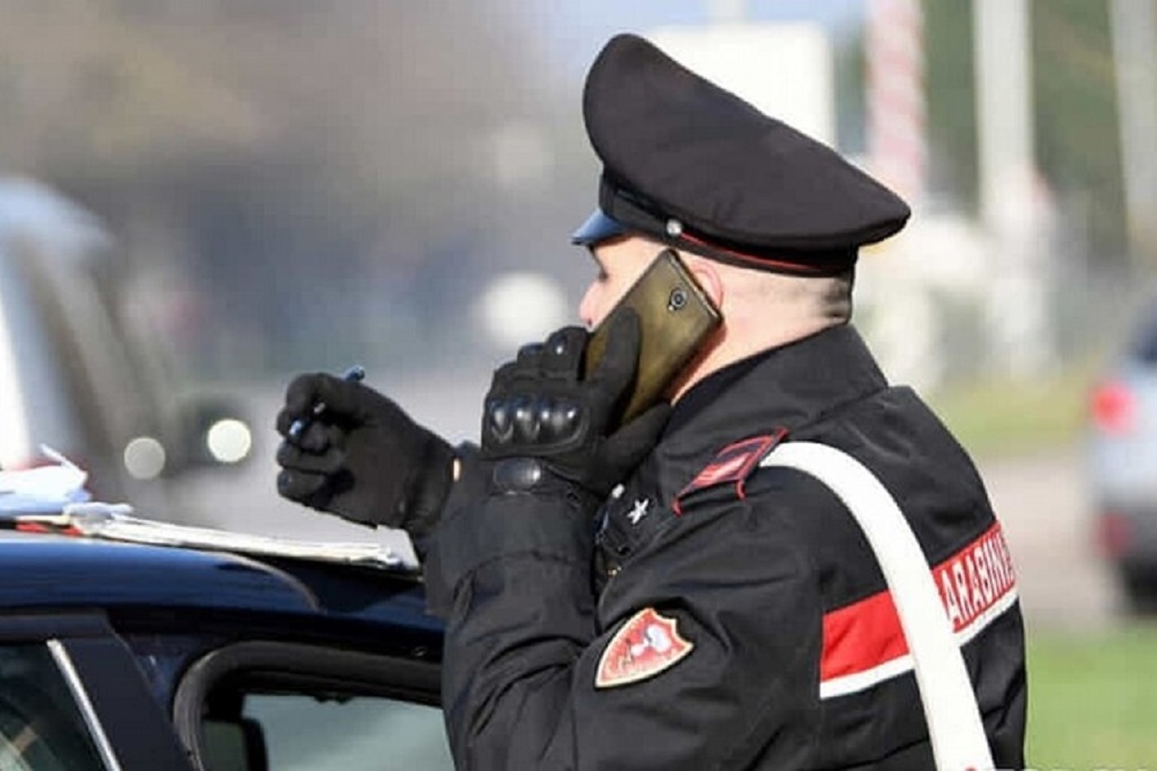 Carabinieri active in search operations