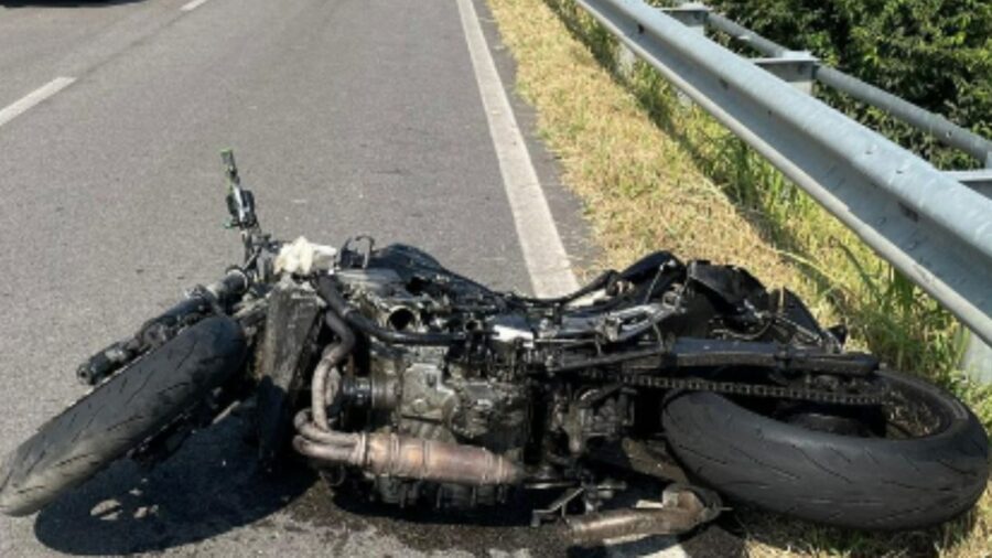 moto incidente; foto dall'archivio