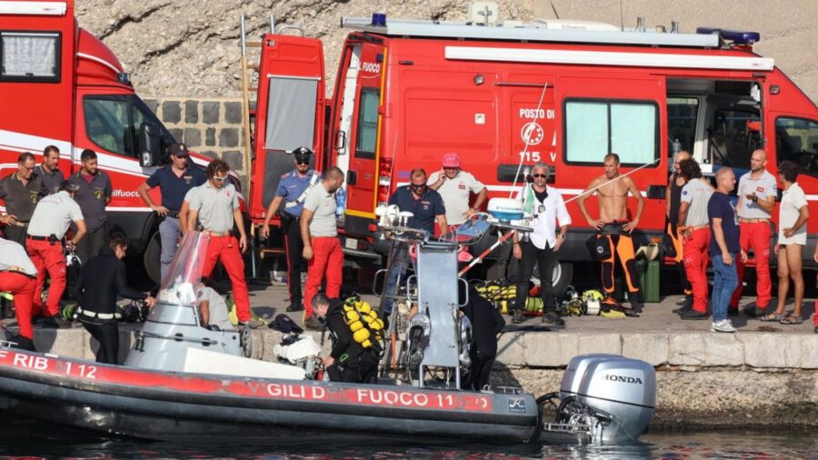 Porticello shipwreck, search for missing bodies