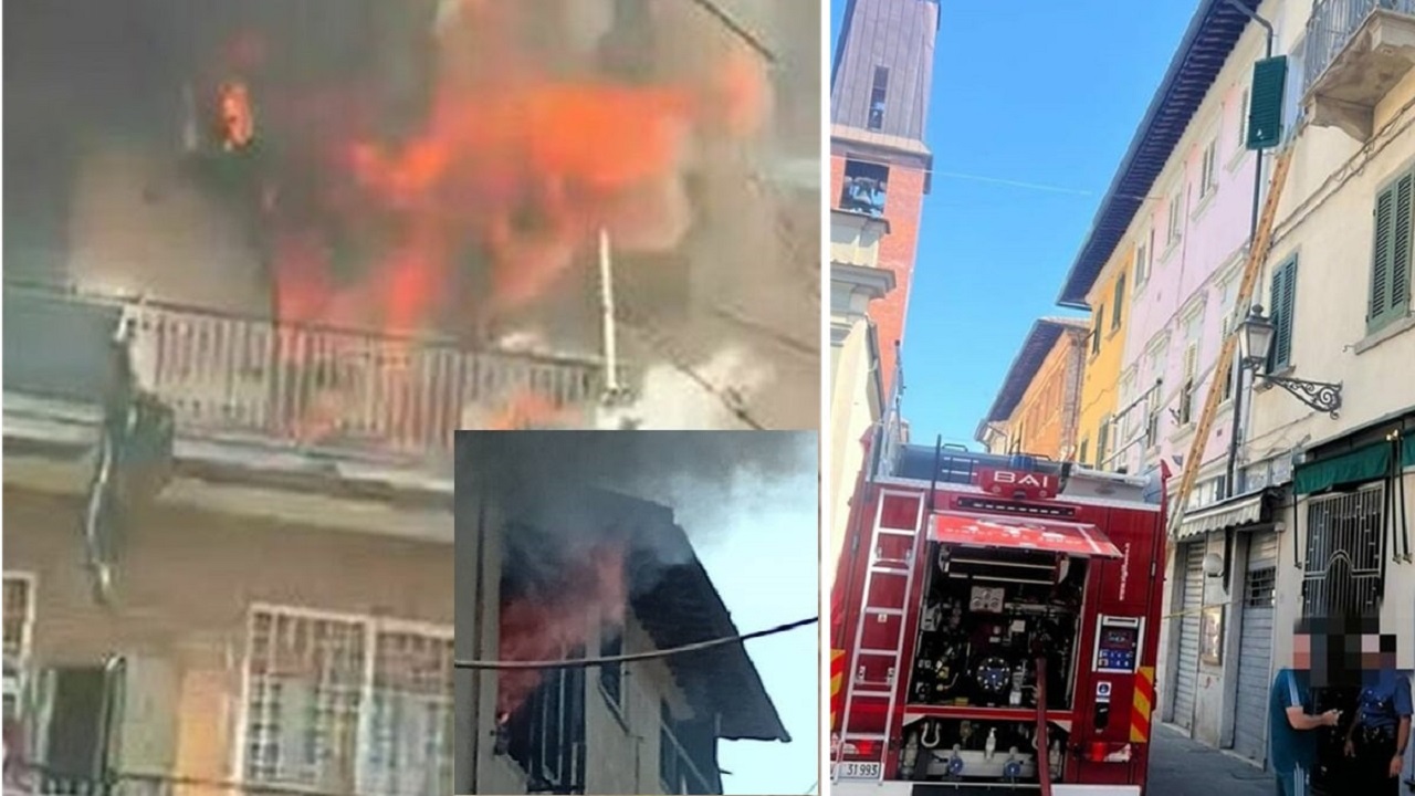 morta bimba in un incendio