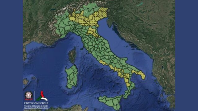 Maltempo in Italia, è allerta per la giornata di martedì 24 settembre: le Regioni a rischio 