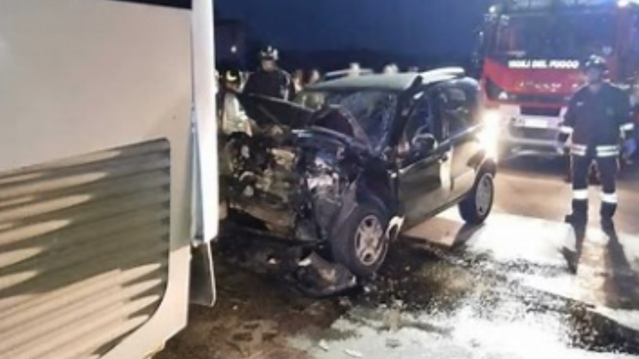 Brutto incidente nei pressi di Basciano