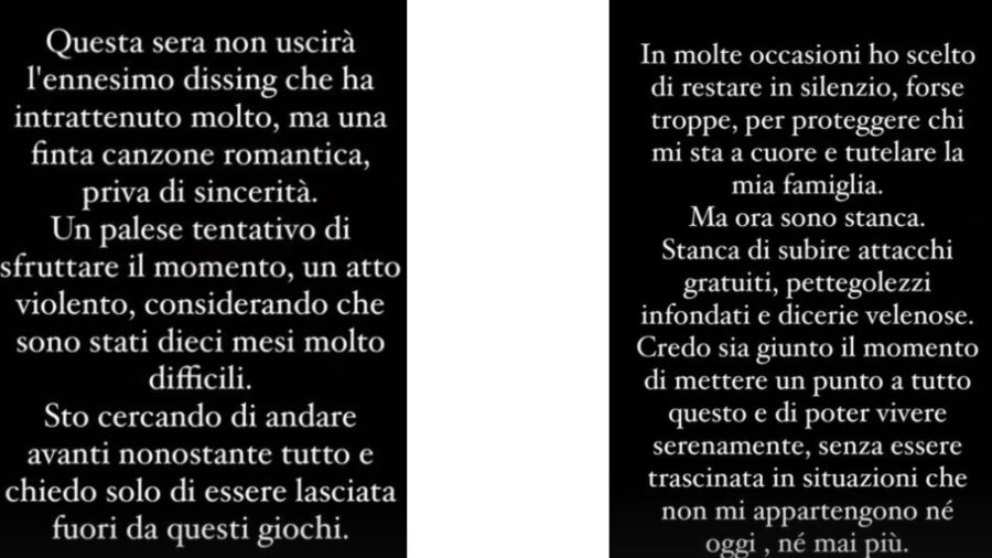 Chiara Ferragni dice la sua sui social