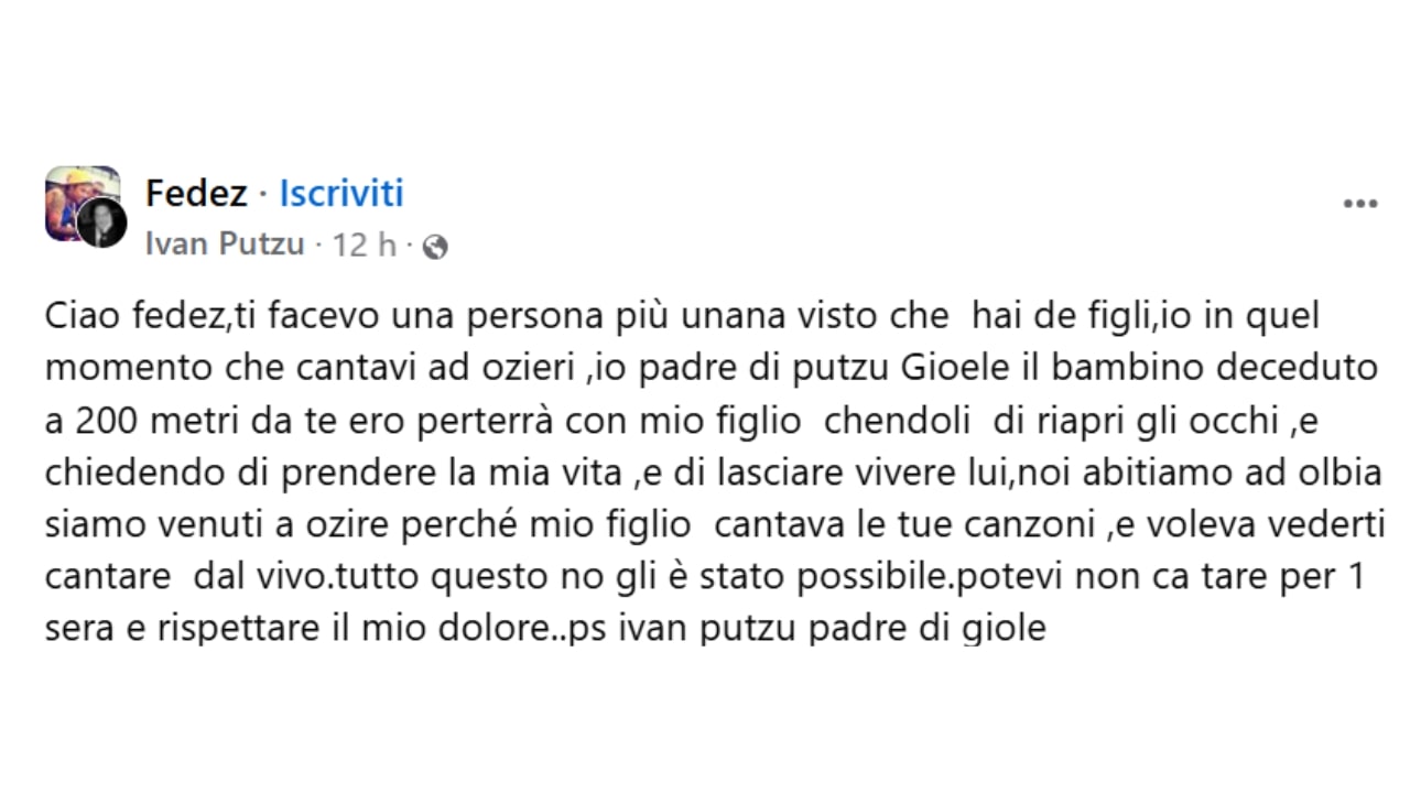 Le proteste della comunità di Ozieri