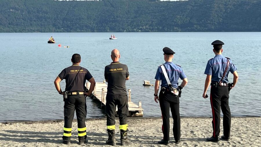 Due ragazzi annegati nel lago di Castel Gandolfo