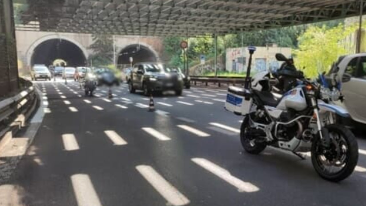 Brutto incidente a Roma