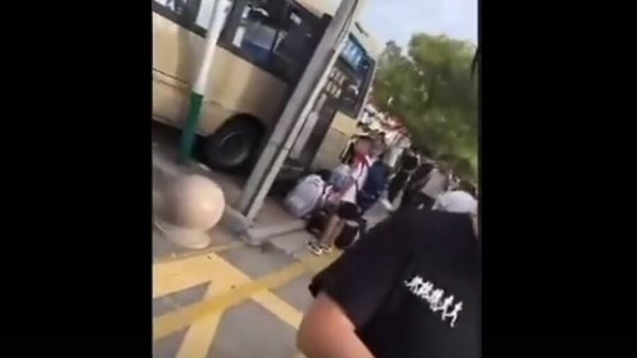 incidente autobus in cina