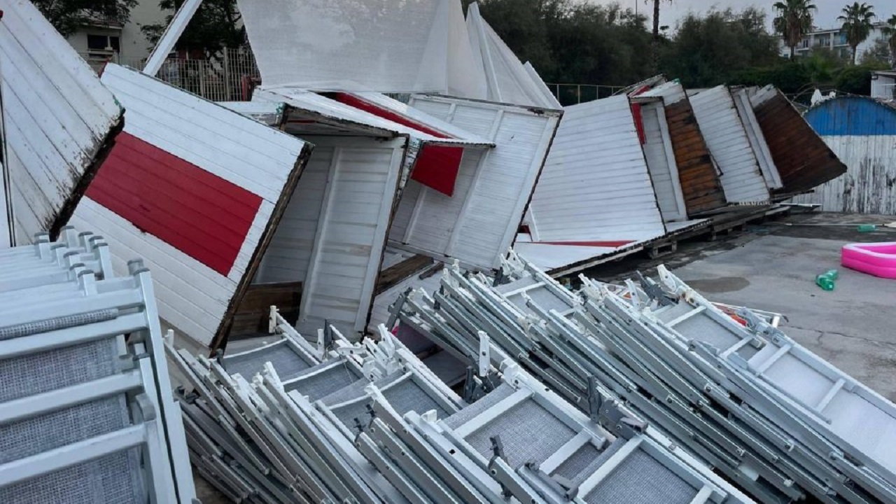 tornado in Salerno