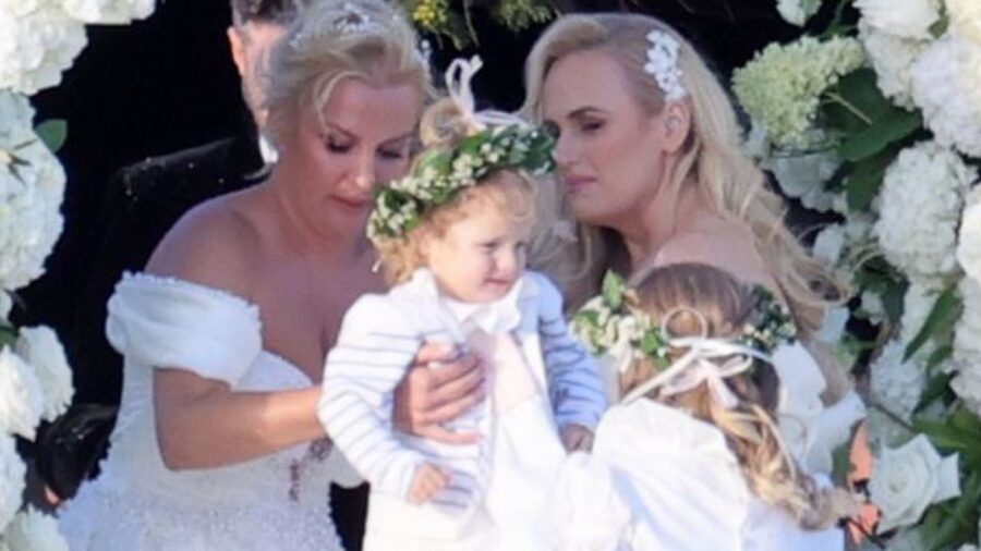 wedding Rebel Wilson and Ramona Agruma