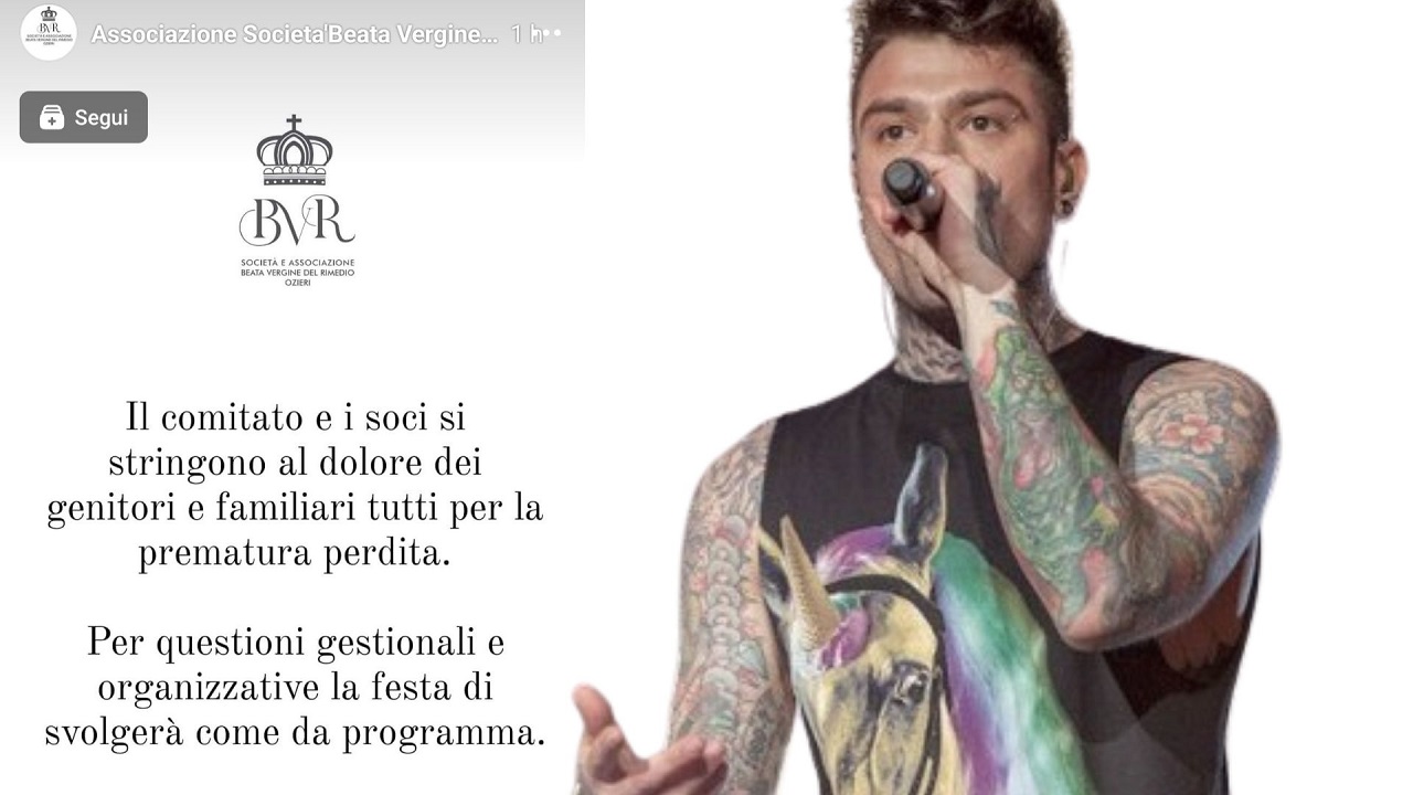 Fedez concert 