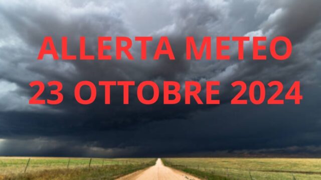 Maltempo in Italia, lanciata l’allerta per la giornata di mercoledì 23 ottobre: le Regioni a rischio