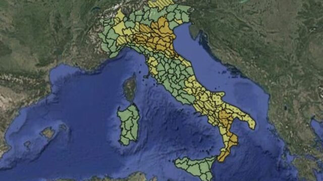 Maltempo in Italia, lanciata l’allerta nella giornata di giovedì 7 novembre per rischio temporali in questa Regione