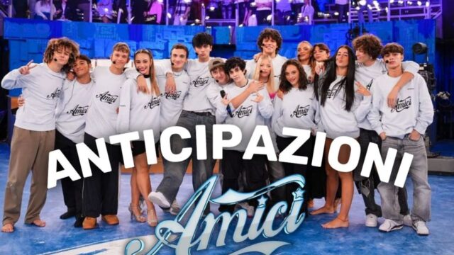 Amici anticipazioni, Maria De Filippi pronta al colpaccio, il Big della televisione italiana ospite nella prossima puntata, non era mai successo