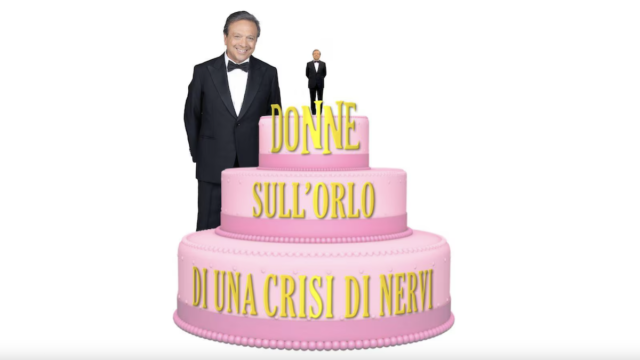 Piero Chiambretti presenta la seconda edizione di “Donne sull’orlo di una crisi di nervi” su Rai 3