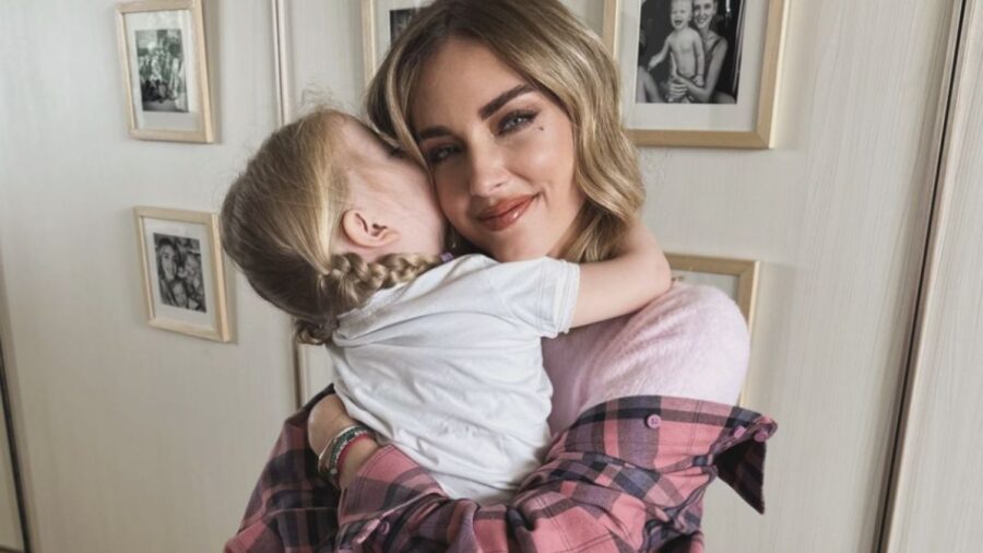 Ferragni with his children