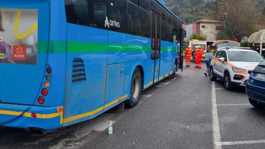 incidente con autobus