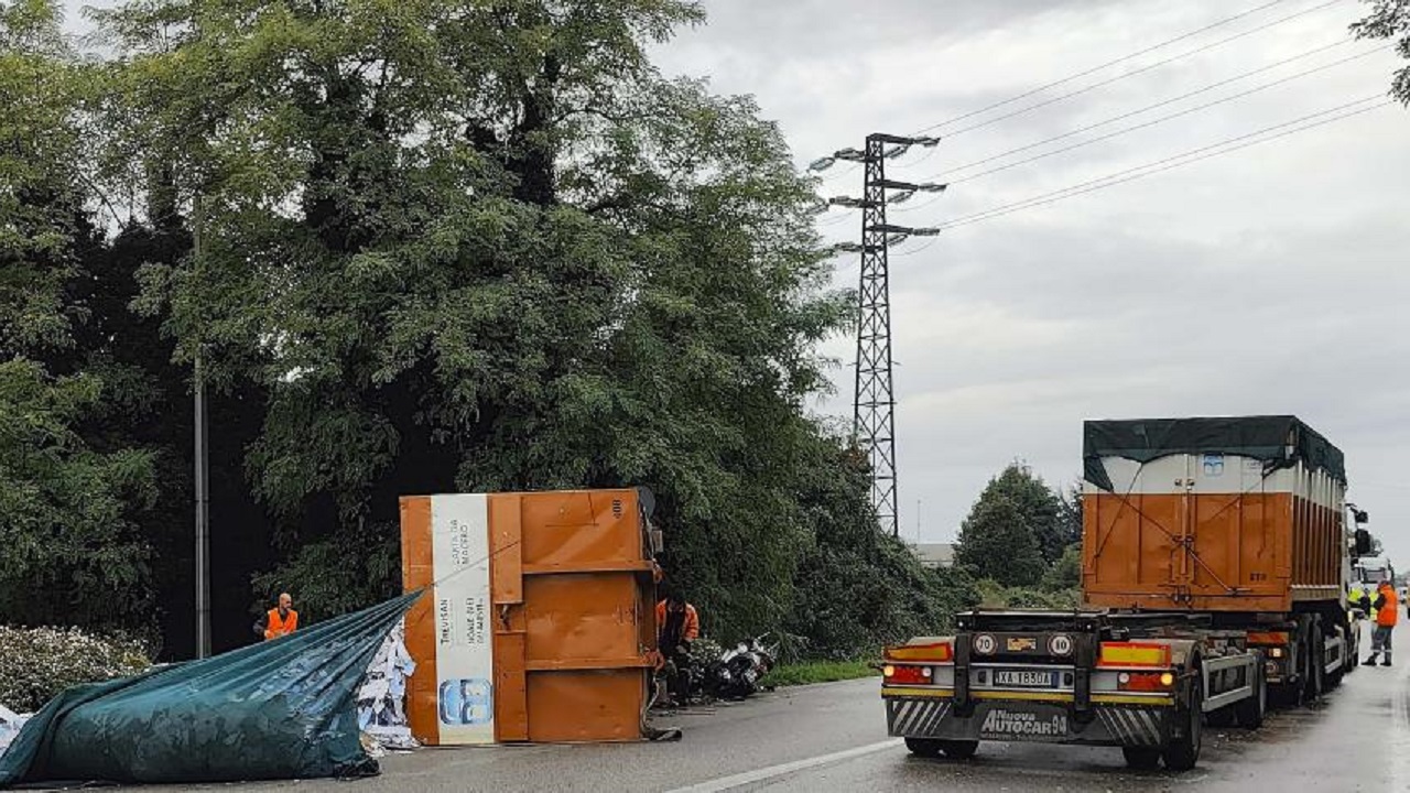 morto motociclista a Vigonza