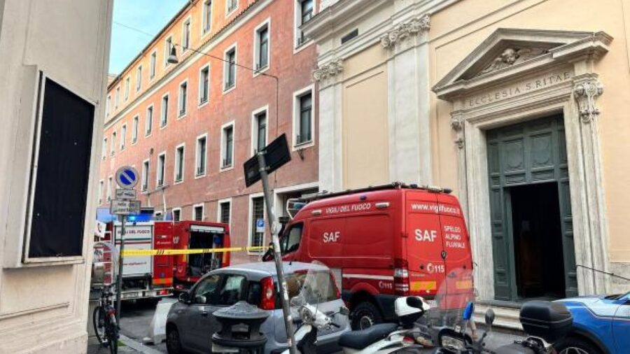 incidente ascensore a roma