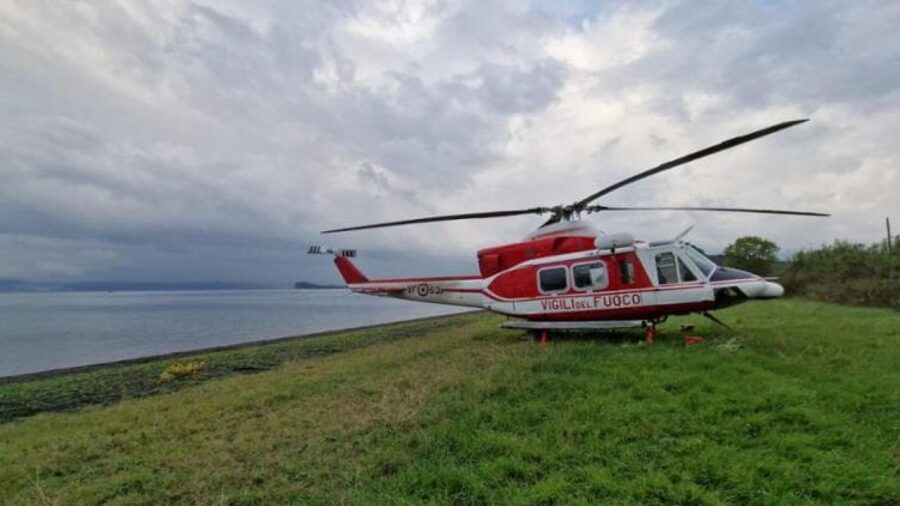 Vincenzo Aiello paracadutista recuperato nel lago di Bolsena