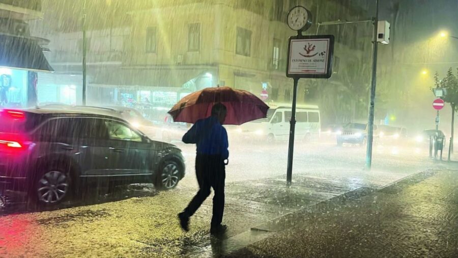 maltempo a napoli e provincia