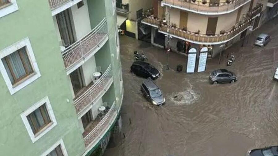 maltempo a napoli e provincia