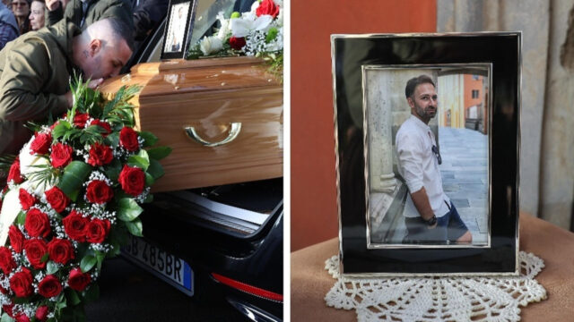 “Nostro figlio avrà il tuo nome” dolore ai funerali di Lorenzo Cubello morto nell’esplosione in Toyota: le parole della compagna incinta spezzano il cuore