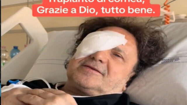 “Operazione delicata” il cantautore si mostra così sui social: il racconto dall’ospedale dopo l’operazione