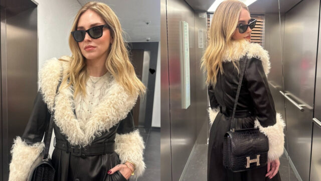 Chiara Ferragni incanta a St. Moritz con un elegante look in pelle e una borsa vintage dal prezzo stellare: quanto costa