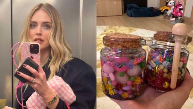 Chiara Ferragni torna a Milano e riceve un dolcissimo regalo dai figli: cosa sono e che contengono i barattoli colorati che Leone e Vittoria hanno regalato alla loro mamma