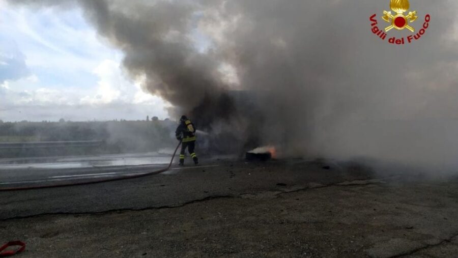 incidente in autostrada