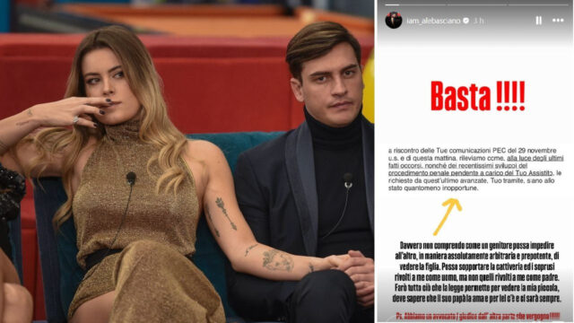 “Ormai è guerra!” Sophie Codegoni, depositate le prove che incastrano Alessandro Basciano, lui reagisce sui social. Di cosa si tratta