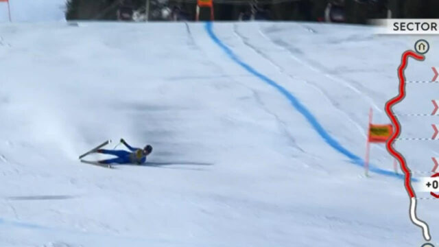 “Come sta” Sofia Goggia cade a 120 km/h nella prova di discesa libera: tanta paura per la campionessa italiana