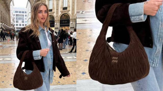 Il prezzo della nuova it-bag di primavera sfoggiata da Chiara Ferragni in passerella